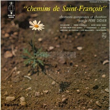 [Pochette de Chemins de Saint-Franois (Pre DIDIER)]