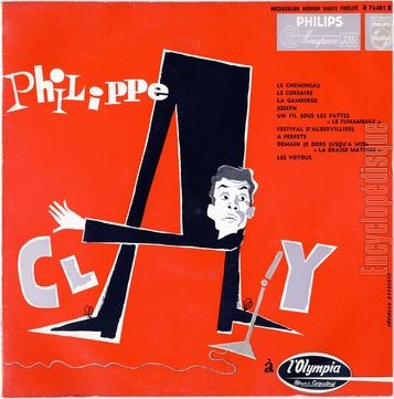 [Pochette de Philippe Clay  l’Olympia (Philippe CLAY)]