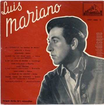 [Pochette de Luis Mariano (Luis MARIANO)]