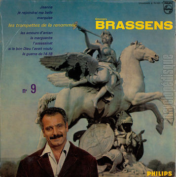 [Pochette de Les trompettes de la renomme - 9 (Georges BRASSENS)]