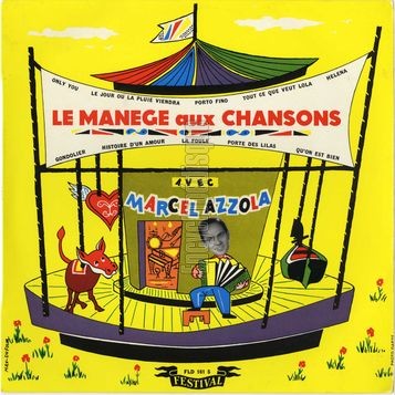 [Pochette de Le mange aux chansons (Marcel AZZOLA)]