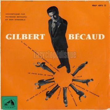 [Pochette de Salut, les copains (Gilbert BCAUD)]