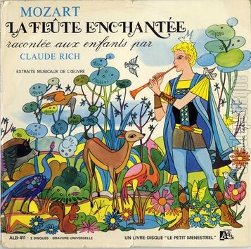 [Pochette de Mozart "la flte enchante" raconte aux enfants par Claude Rich (Claude RICH)]