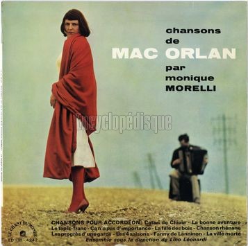 [Pochette de Chansons de Mac Orlan (Monique MORELLI)]