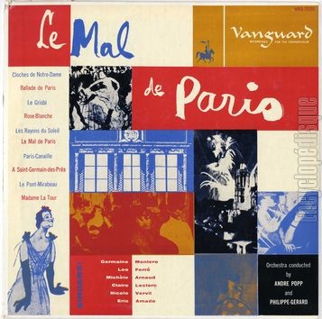 [Pochette de Le mal de Paris (COMPILATION)]