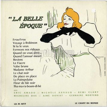 [Pochette de La Belle poque (COMPILATION)]