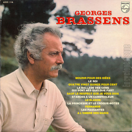 [Pochette de Fernande, Le blason, Le roi… (Georges BRASSENS)]