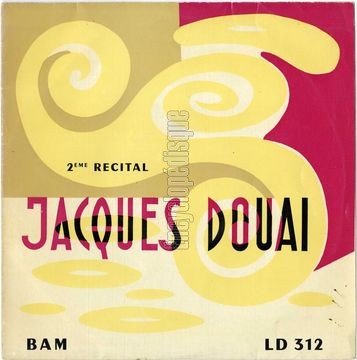 [Pochette de 2me rcital (Jacques DOUAI)]