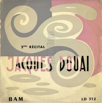 [Pochette de 2me rcital (Jacques DOUAI)]