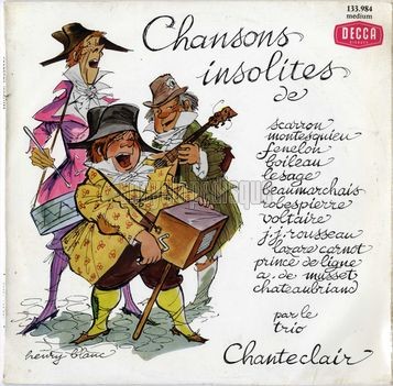 [Pochette de Chansons insolites (TRIO CHANTECLAIR)]