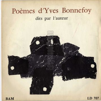 [Pochette de Pomes d’Yves Bonnefoy dits par l’auteur (Yves BONNEFOY)]