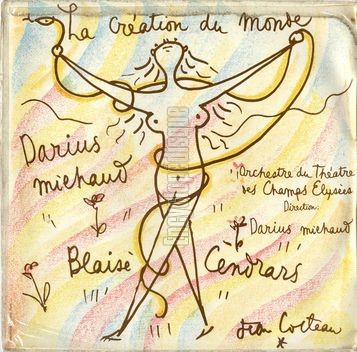 [Pochette de Le bœuf sur le toit - Darius Milhaud et Jean Cocteau - (THTRE / SPECTACLE) - verso]