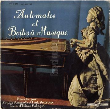 [Pochette de Automates et boites  musique (DOCUMENT)]