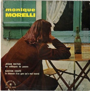 [Pochette de Jehan Rictus / Gaston Cout (Monique MORELLI)]