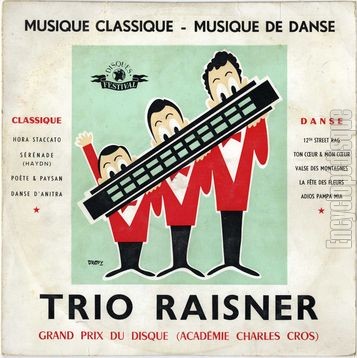 [Pochette de Musique classique - Musique de danse (TRIO RAISNER)]