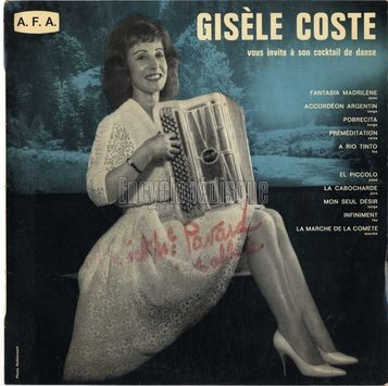 [Pochette de Gisle Coste vous invite  son cocktail de danse (Gisle COSTE)]