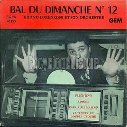 [Pochette de Bal du dimanche n12 (Bruno LORENZONI)]