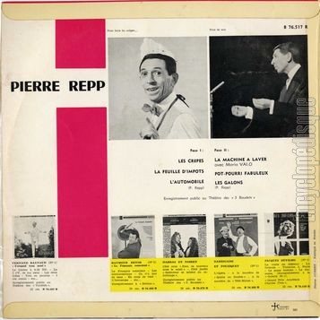 [Pochette de Pierre Repp (Pierre REPP) - verso]