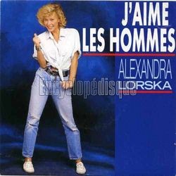 [Pochette de J’aime les hommes (Alexandra LORSKA)]