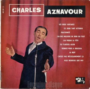 [Pochette de Les deux guitares (Charles AZNAVOUR)]