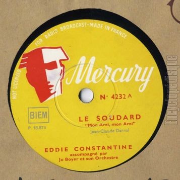 [Pochette de Le soudard / Le gaucho (Eddie CONSTANTINE)]