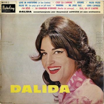 [Pochette de Love in Portofino (DALIDA)]