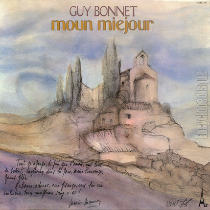 [Pochette de Moun Miejour (Guy BONNET)]