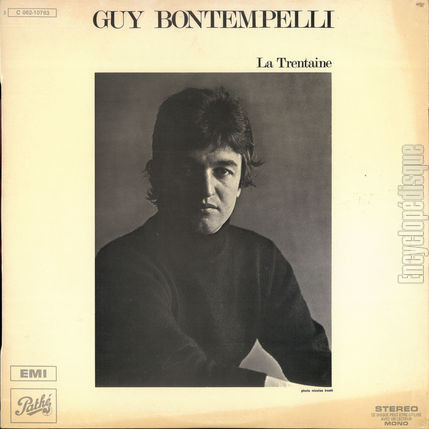 [Pochette de La trentaine (Guy BONTEMPELLI)]