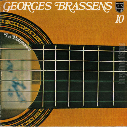 [Pochette de La religieuse - 10 (Georges BRASSENS)]