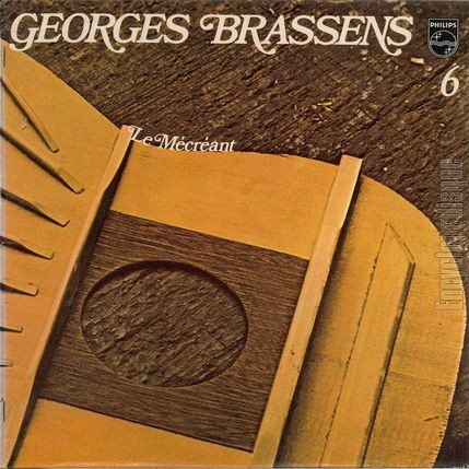 [Pochette de Le mcrant - 6 (Georges BRASSENS)]