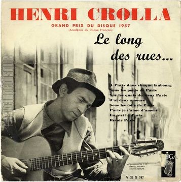 [Pochette de Le long des rues… (Henri CROLLA)]