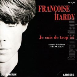 [Pochette de Je suis de trop ici (Franoise HARDY) - verso]