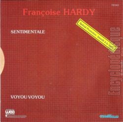 [Pochette de Sentimentale (Franoise HARDY) - verso]