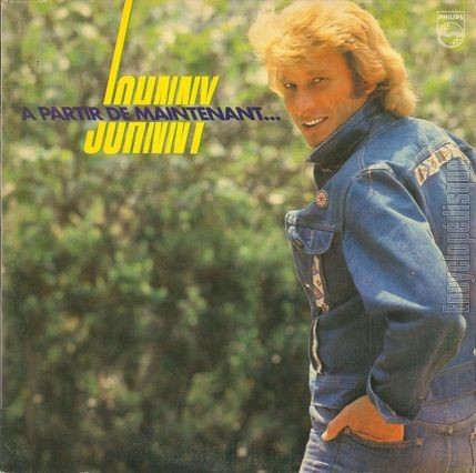 [Pochette de  partir de maintenant (Johnny HALLYDAY)]