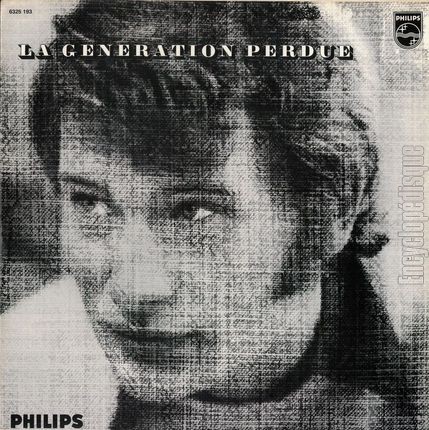 [Pochette de La gnration perdue (Johnny HALLYDAY)]