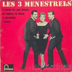 [Pochette de Les employs de bureau (bureaucratique-tango) (Les 3 MNESTRELS)]