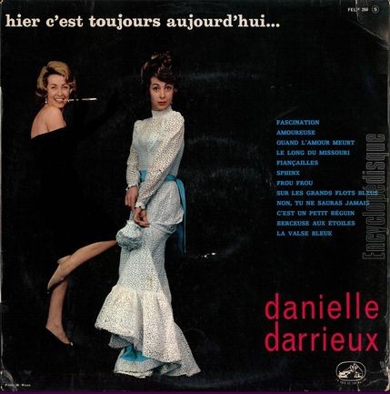 [Pochette de Hier c’est toujours aujourd’hui (Danielle DARRIEUX)]