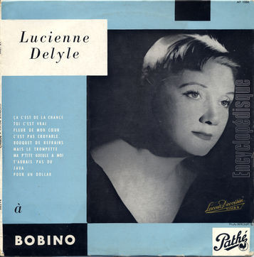 [Pochette de Lucienne Delyle  Bobino (Lucienne DELYLE)]