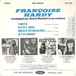 [Pochette de L’amiti (Franoise HARDY) - verso]