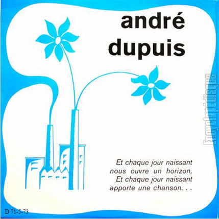 [Pochette de Chaque jour naissant (Andr DUPUIS)]