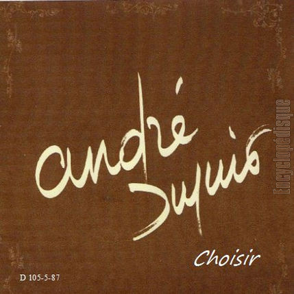 [Pochette de Choisir (Andr DUPUIS)]