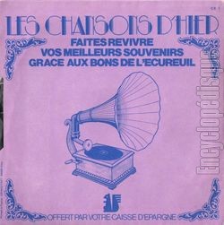 [Pochette de Les chansons d’hier (COMPILATION) - verso]