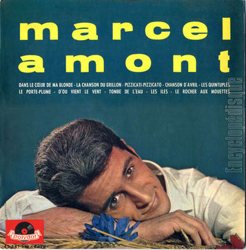 [Pochette de Dans le cœur de ma blonde (Marcel AMONT)]