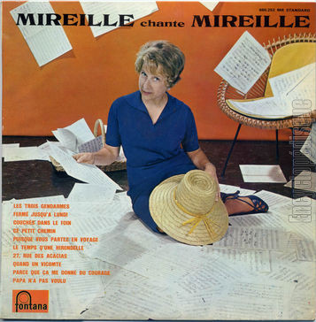 [Pochette de Mireille chante Mireille (MIREILLE)]