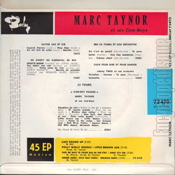 [Pochette de Last round up (Marc TAYNOR) - verso]