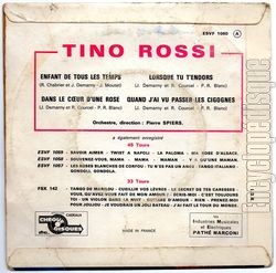 [Pochette de Berceuses (Tino ROSSI) - verso]