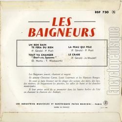 [Pochette de Un bon bain te fera du bien (Les BAIGNEURS) - verso]