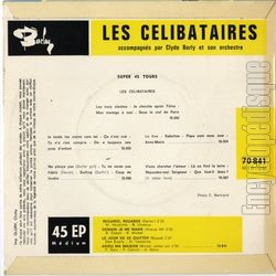 [Pochette de Regarde, regarde (Les CLIBATAIRES) - verso]