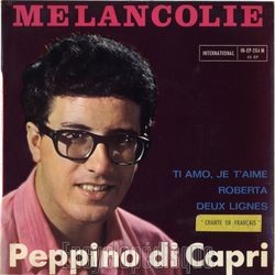 [Pochette de Peppino DI CAPRI "Mlancolie" (Les FRANCOPHILES)]