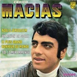 [Pochette de Nol  Jrusalem (Enrico MACIAS)]